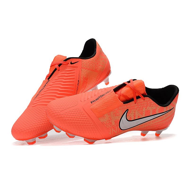 Nike Phantom Venom Elite FG Bílý oranžový